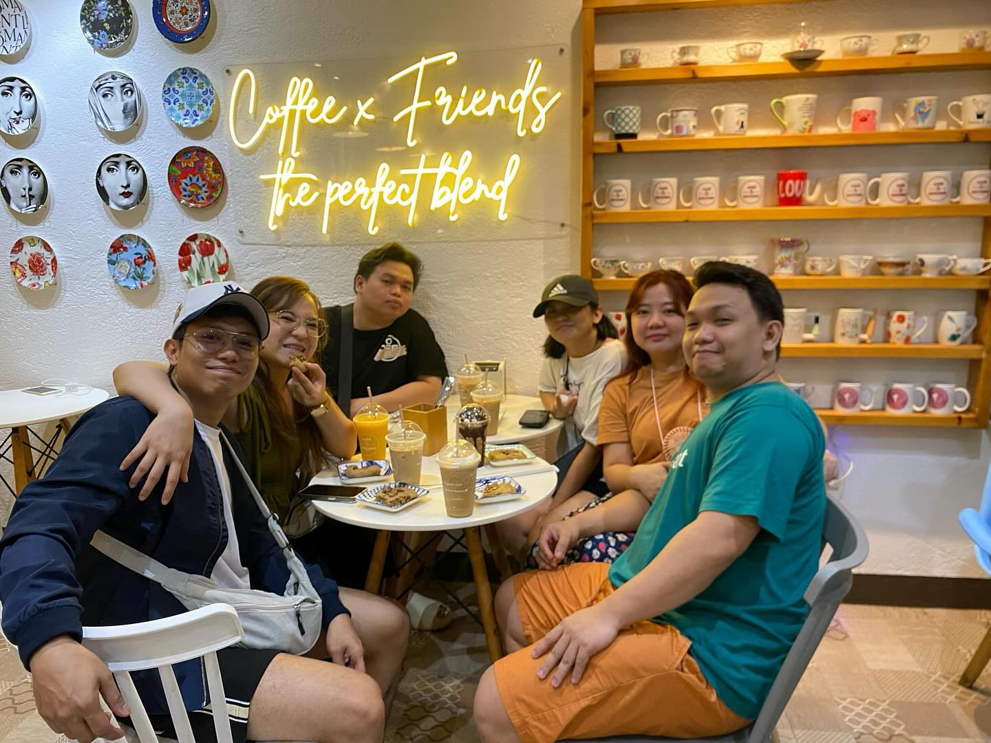 Cafe Socorro coffee with friends